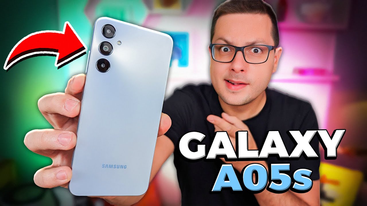 Galaxy A05s! O BÁSICO que SURPREENDE! Por Menos de R$980 a SAMSUNG acertou!