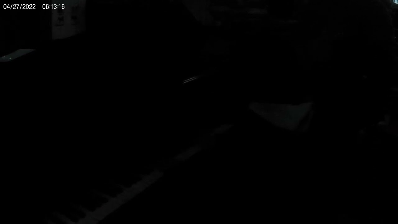Piano playing at Holy Trinity Church, Exmouth