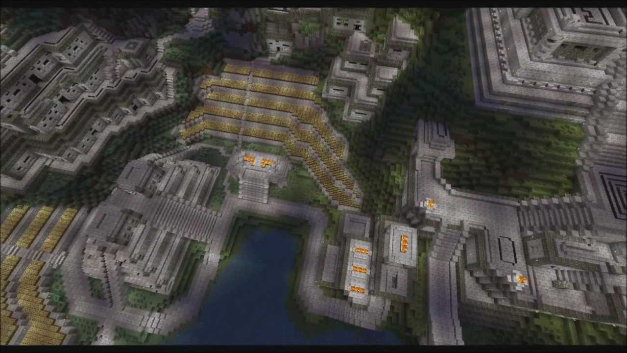 Minecraft Timelapse, episode 5 : Tocopec, Vallée Aztèque