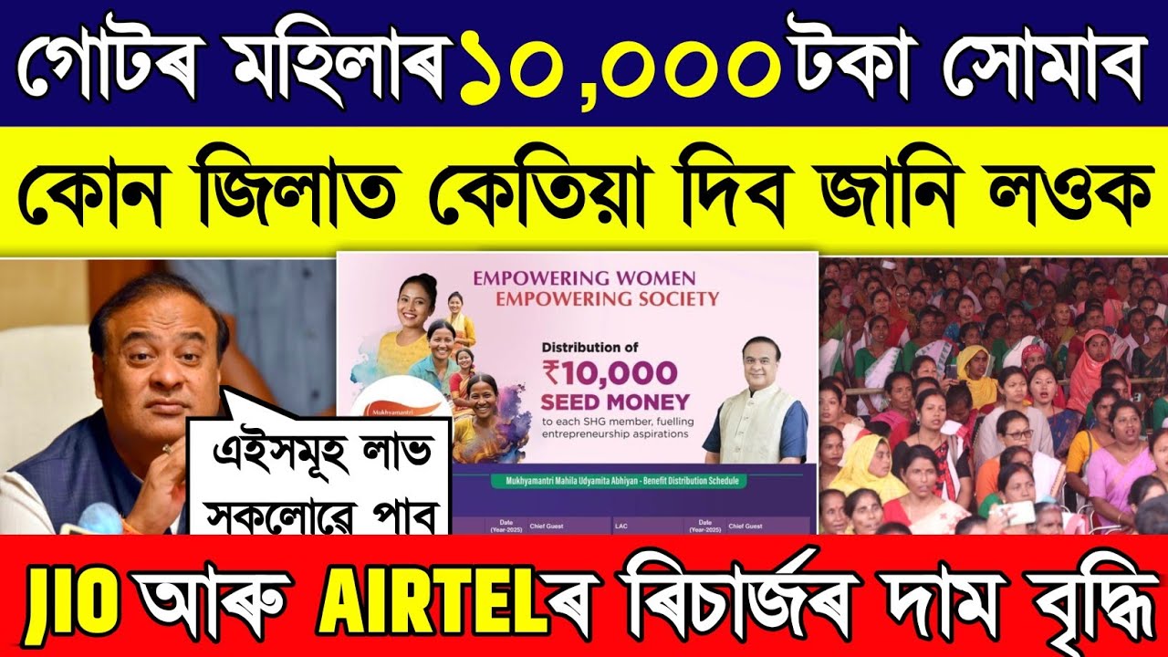 SHG group 10000 installemnt release date // important update for Jio and airtel user