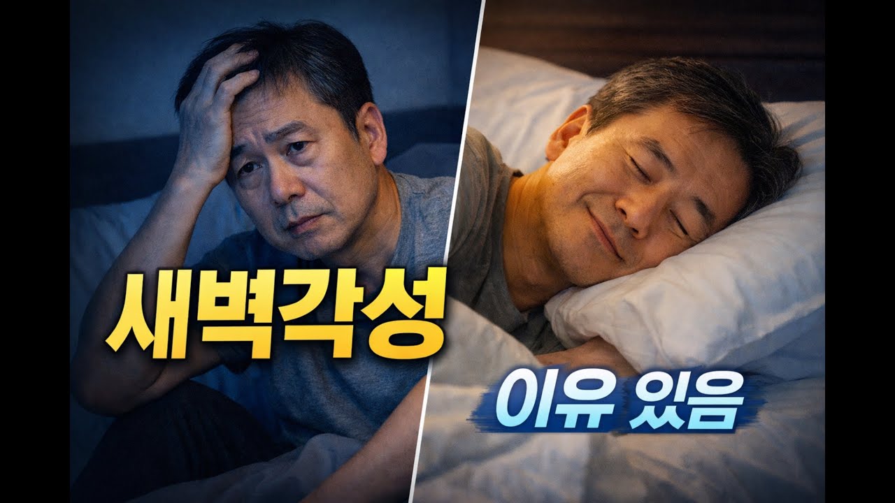 새벽 3시에 깨는 진짜 이유 (99% 모릅니다)#새벽각성 #불면증 #수면회복