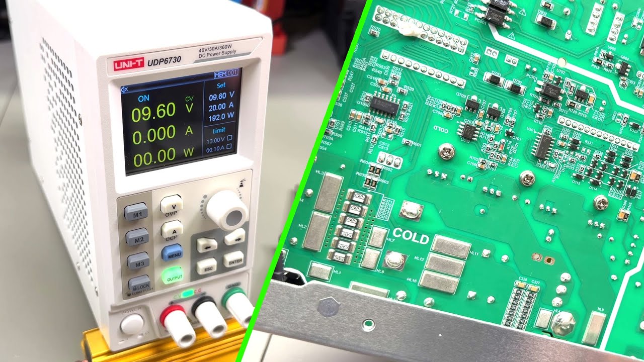 Обзор и разборка блока питания UNI-T UDP6730