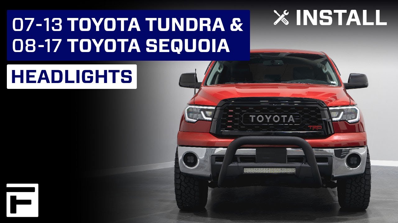 How To: Install 07-13 Toyota Tundra & 08-17 Toyota Sequoia LED Headlights | FORM Lighting