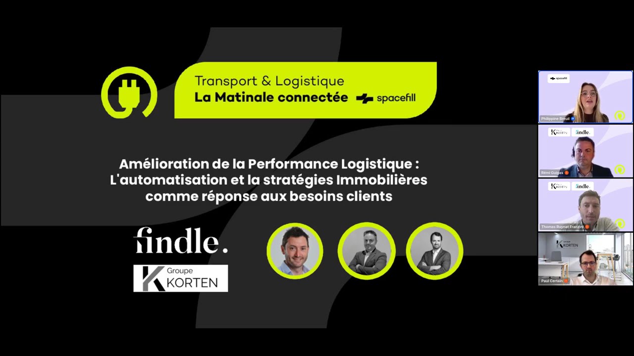 Findle x Spacefill - La Matinale Connectée Transport & Logistique