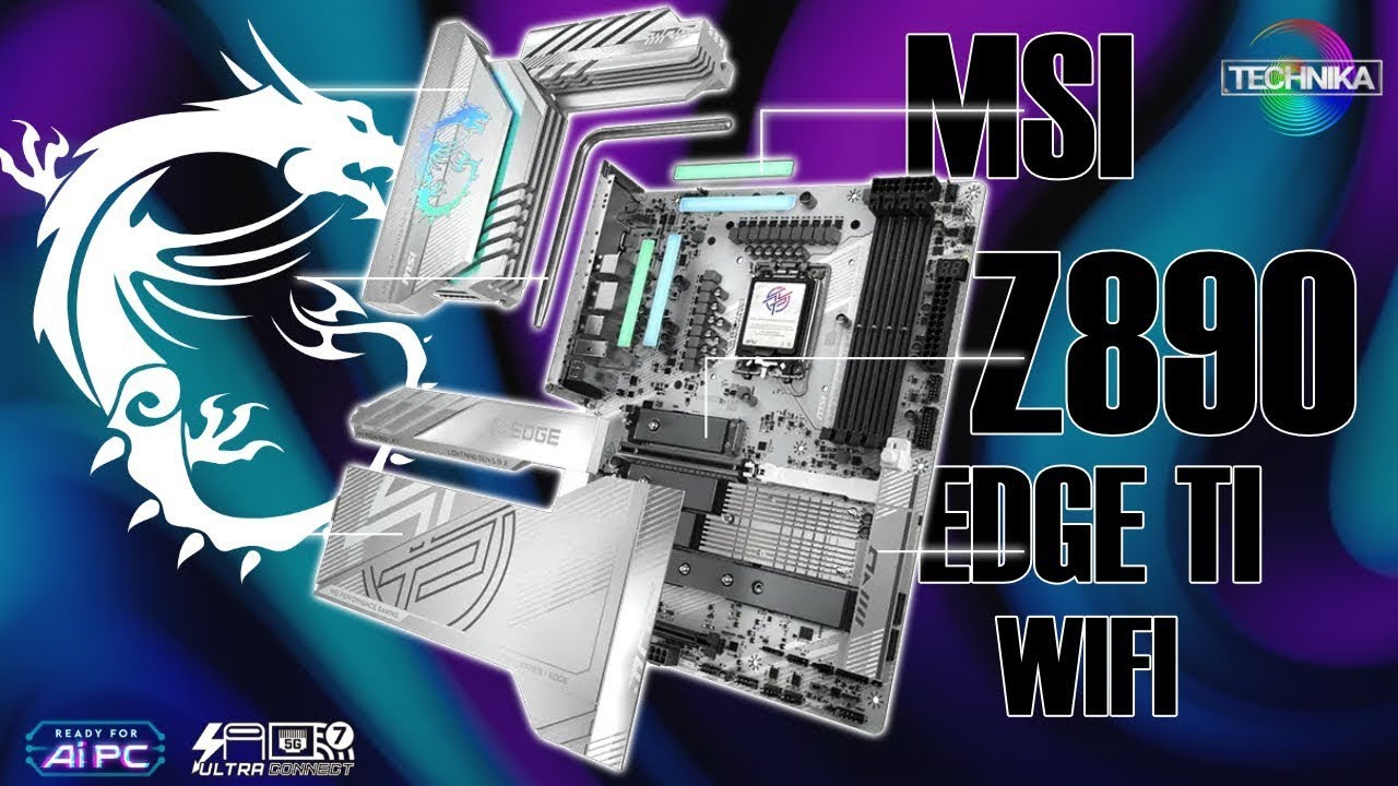 ..der kleine weiße Bruder des MSI MPG Z890 Carbon Boards!