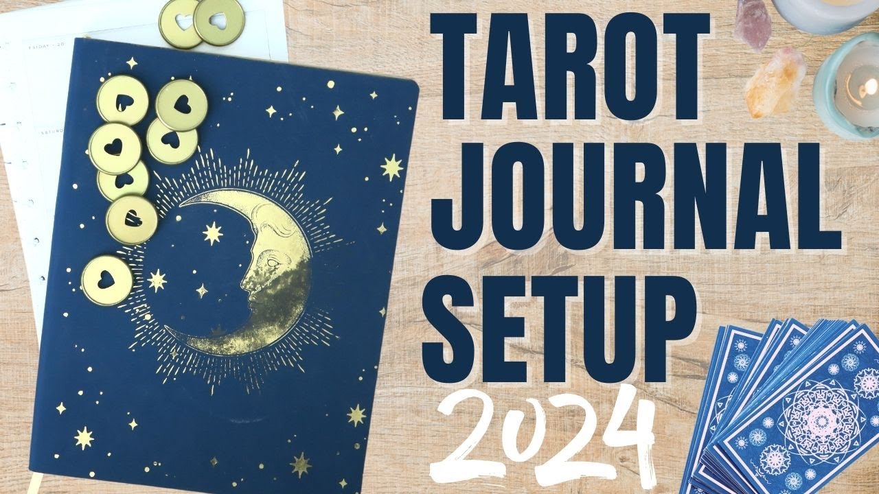 Creating My 2024 Tarot Journal - Faith Planner SetUp - Happy Planner Horizontal Layout