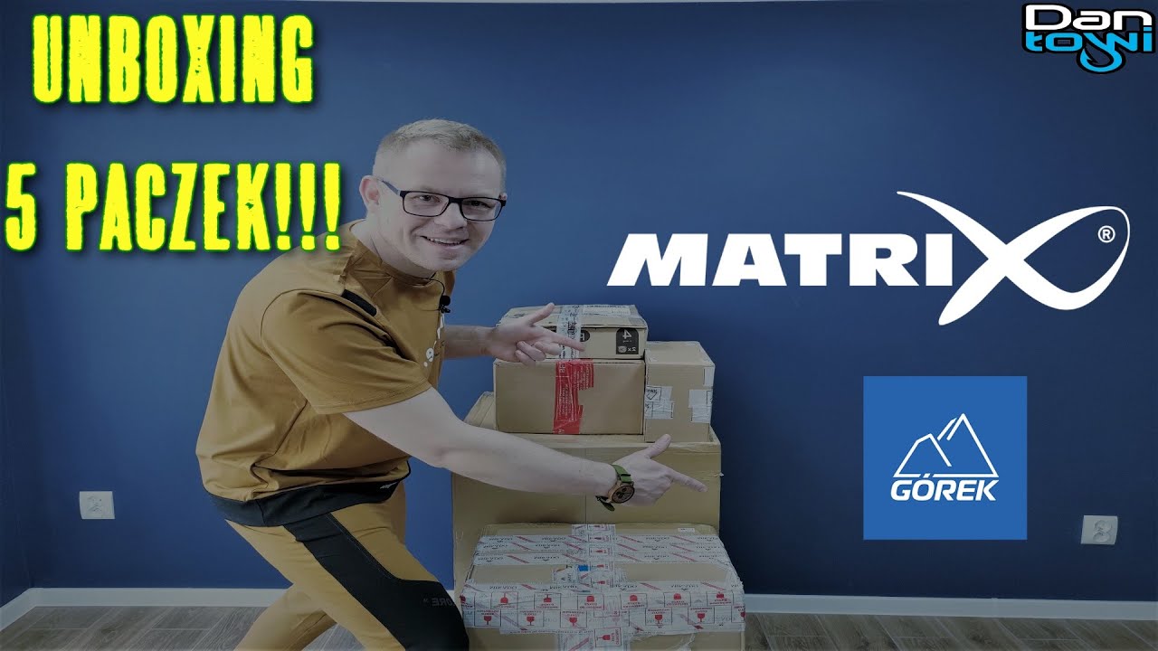 UNBOXING #5 SPRZĘT FEEDER MATRIX I GÓREK - 5 PACZEK!!!
