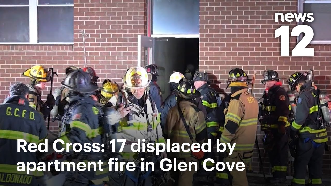Fire officials: 17 displaced and 3 injured in Glen Cove apartment fire | News 12
