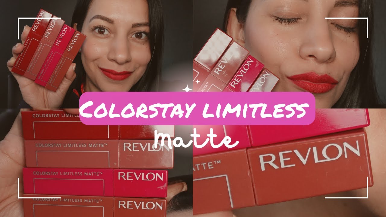 ColorStay Limitless Matte de REVLON mis favoritos!!!