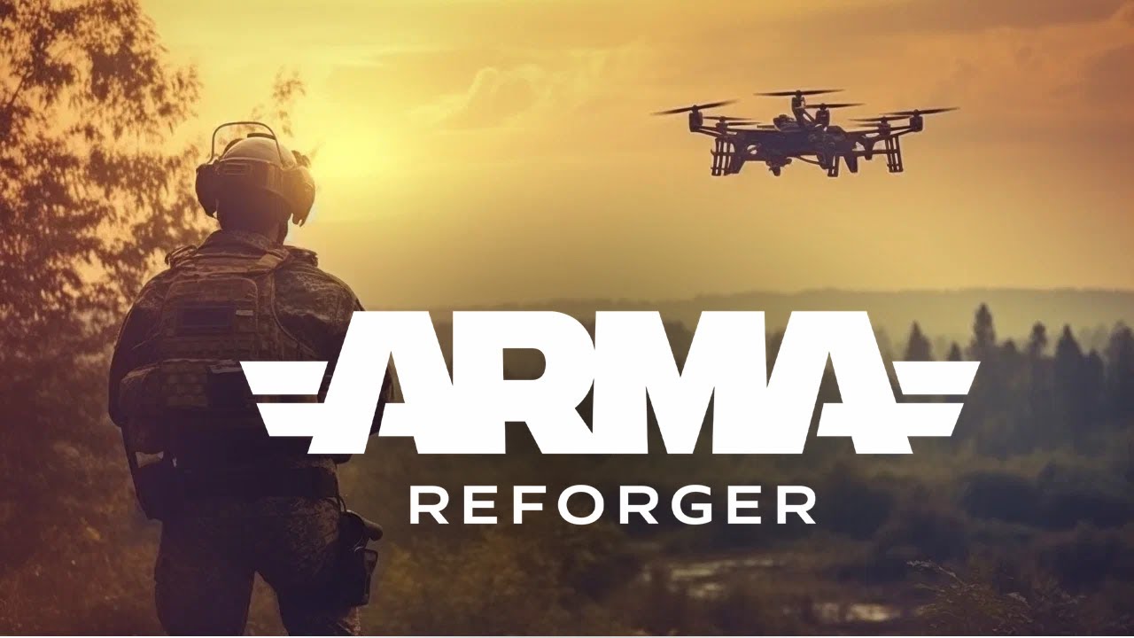 Оператор БПЛА  уничтожает технику врага в тактическом симуляторе Arma reforger