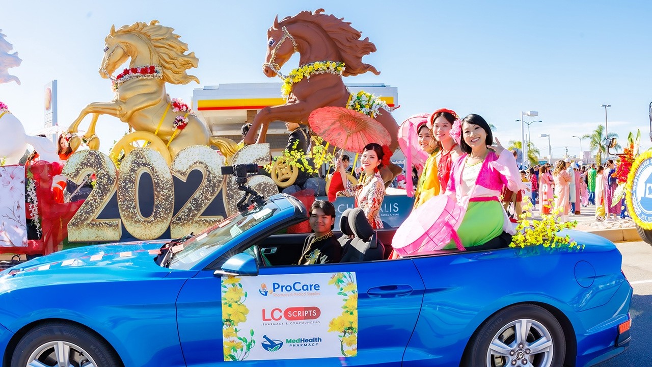 Tet New Year Parade February 21, 2026 Westminster Little Saigon ProCare Pharmacy DAO Medical Group