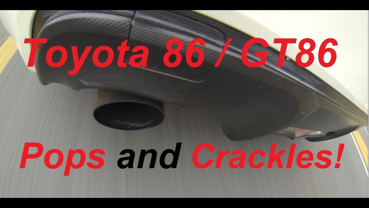 Toyota 86/FRS Backfire & Snap, Crackle and POPs. Pop Tune. (Open Flash Tablet | OFT)