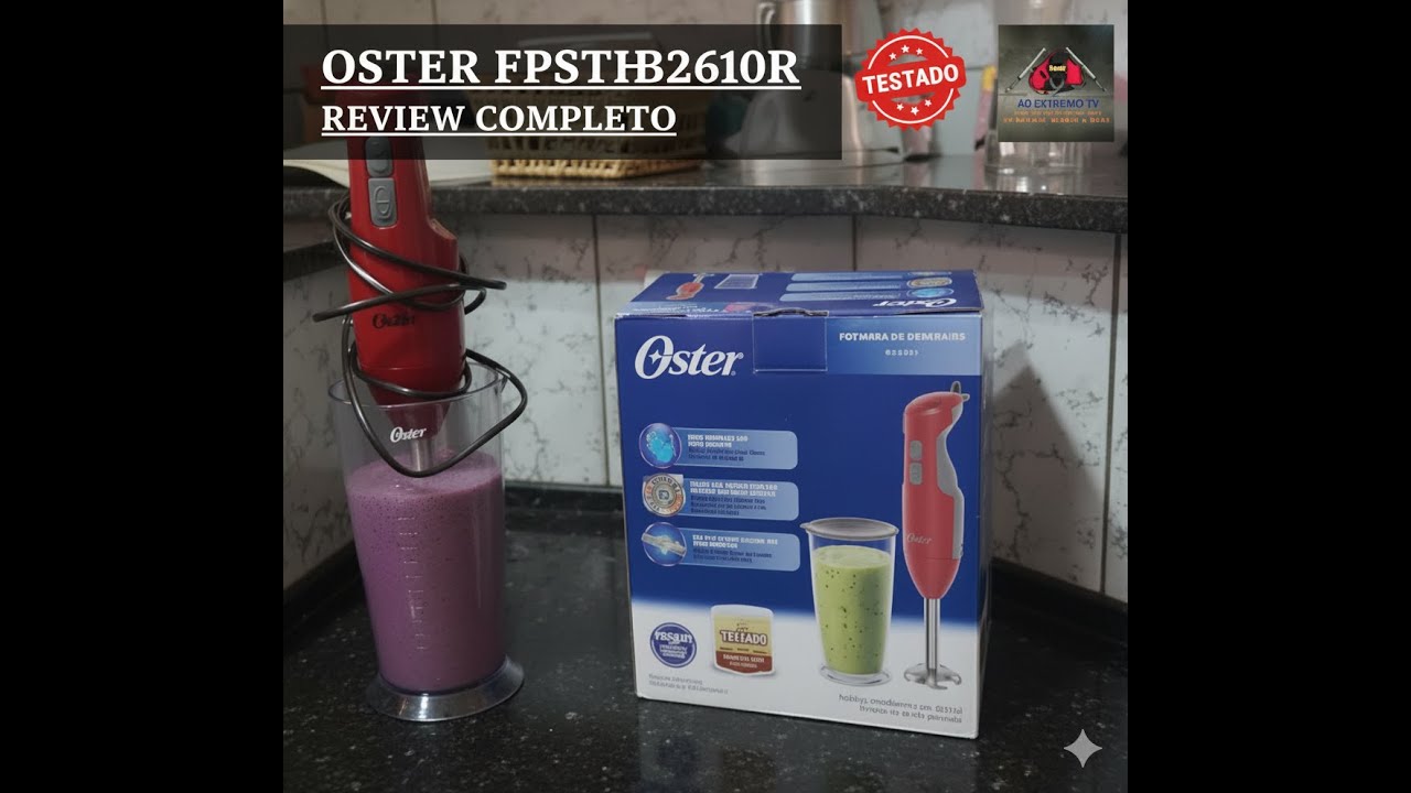 📦 Mixer Oster FPSTHB2610R: Acelerando sua Cozinha! Review Completo