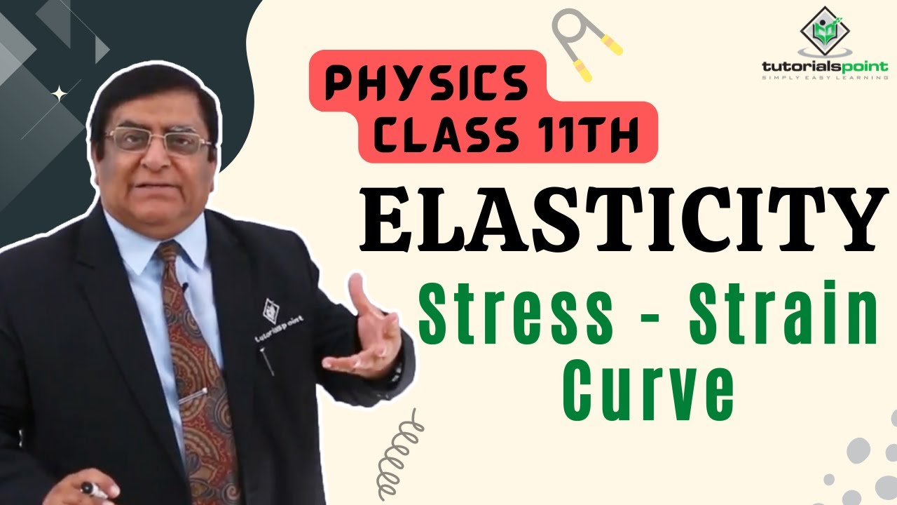 Class 11th – Stress - Strain Curve | Elasticity | Tutorials Point