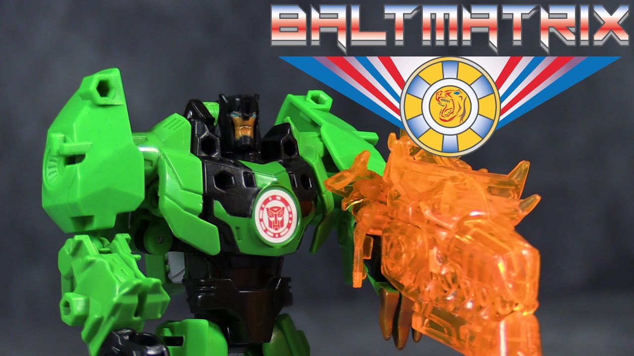 Transformers Robots in Disguise Minicon Battle - Grimlock Battle Vs. Back