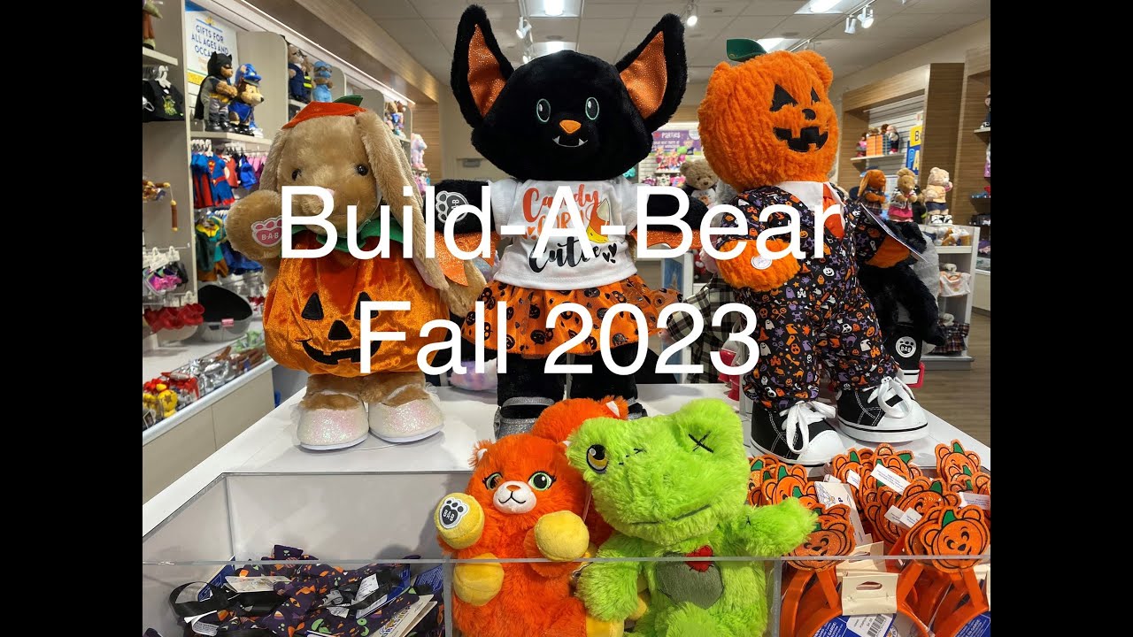 WHAT'S NEW AT BUILD-A-BEAR WORKSHOP FOR FALL 2023🎃SHOP WITH ME