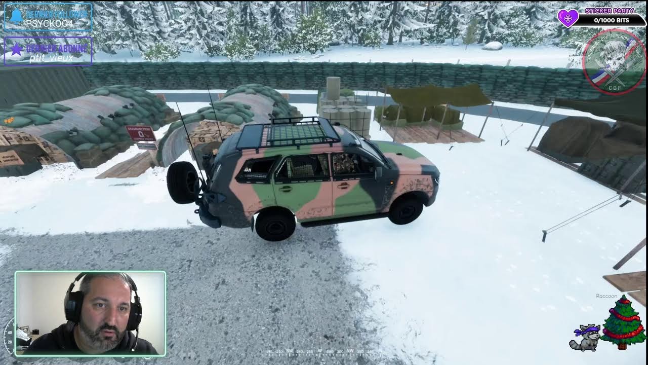 Dsl pour l'absence, je suis en formation. Allez go sur arma reforger sur le serveur CDF