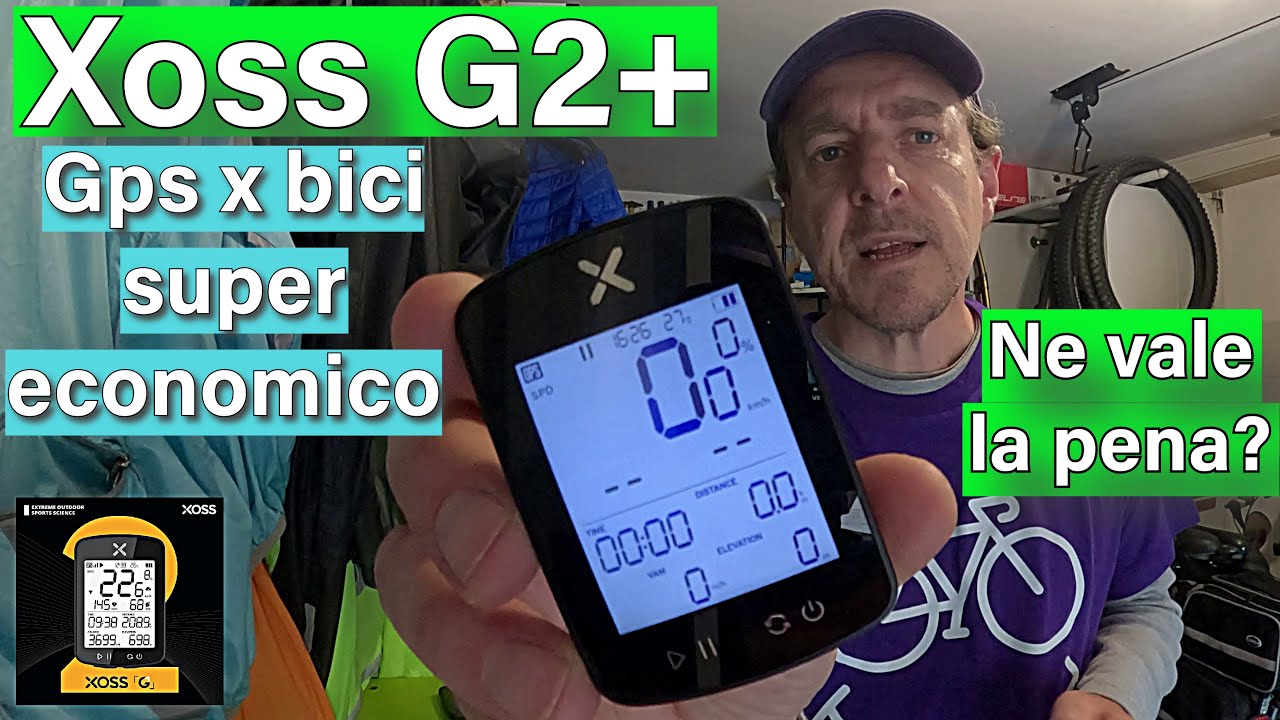 XOSS G2 plus G2+ - Il miglior ciclocomputer gps economico?🤔