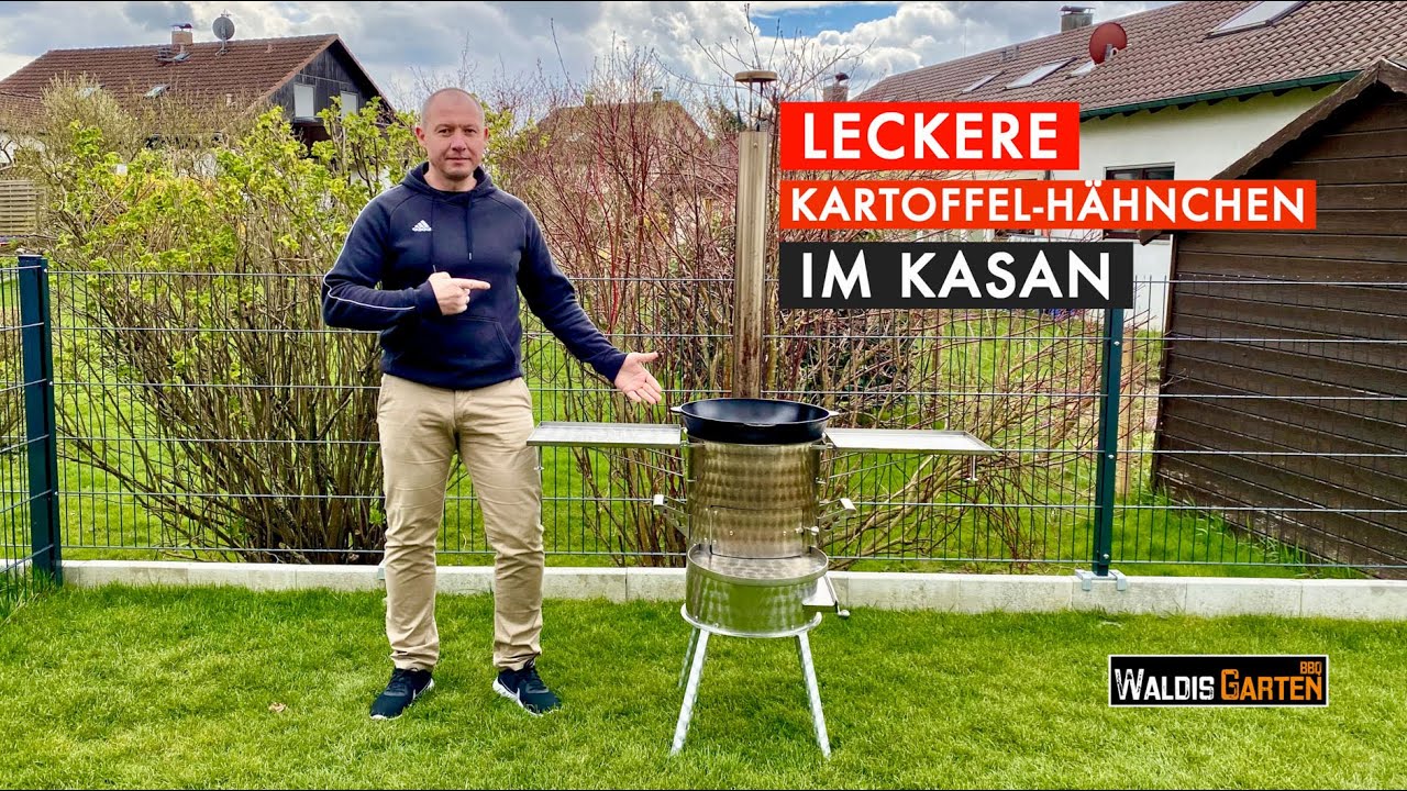Feuer & Geschmack – Kartoffel-Hähnchen aus dem Edelstahl-Holzofen
