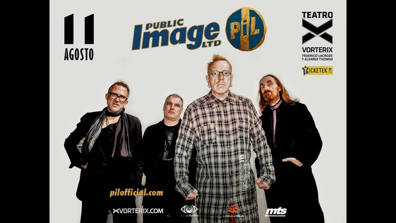 Public Image Ltd. - Teatro Vorterix, Buenos Aires, 2016