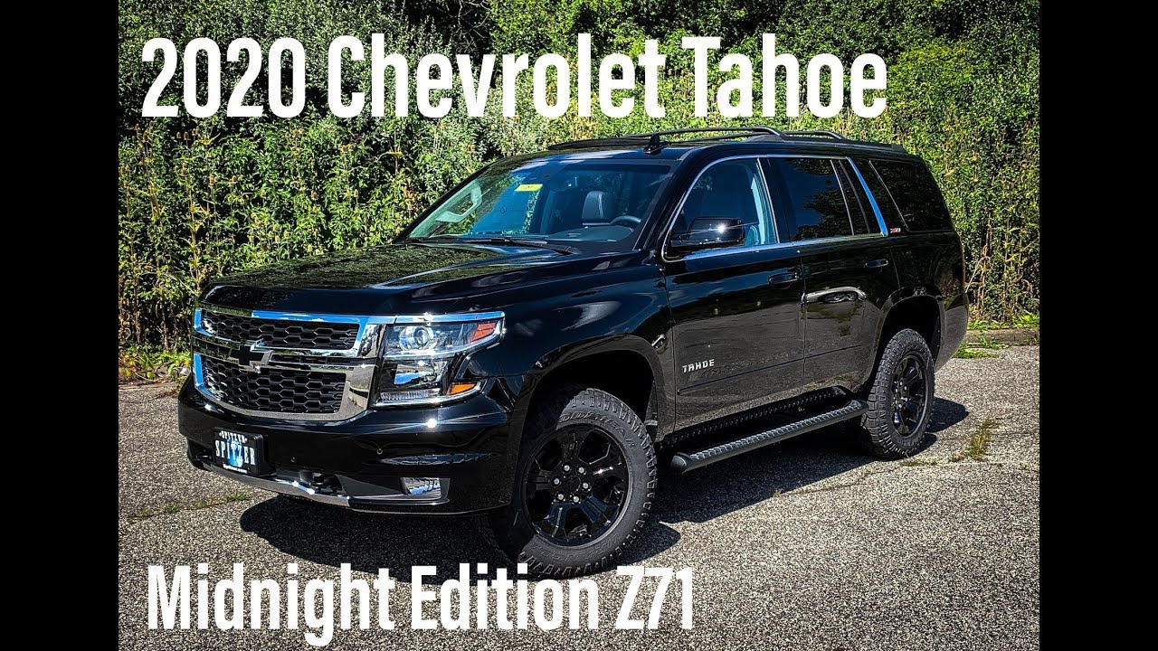Chevrolet Tahoe 2020 года — Midnight Edition (изменения по сравнению с 2019 годом)