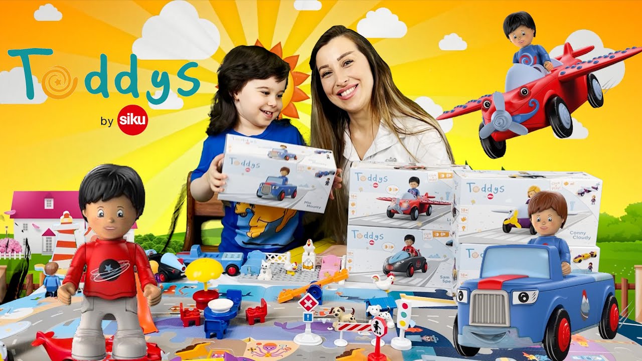 SIKU World - Toddys Toys Car Review - Bengi and Mavi - Kids Show - Kinderkanal