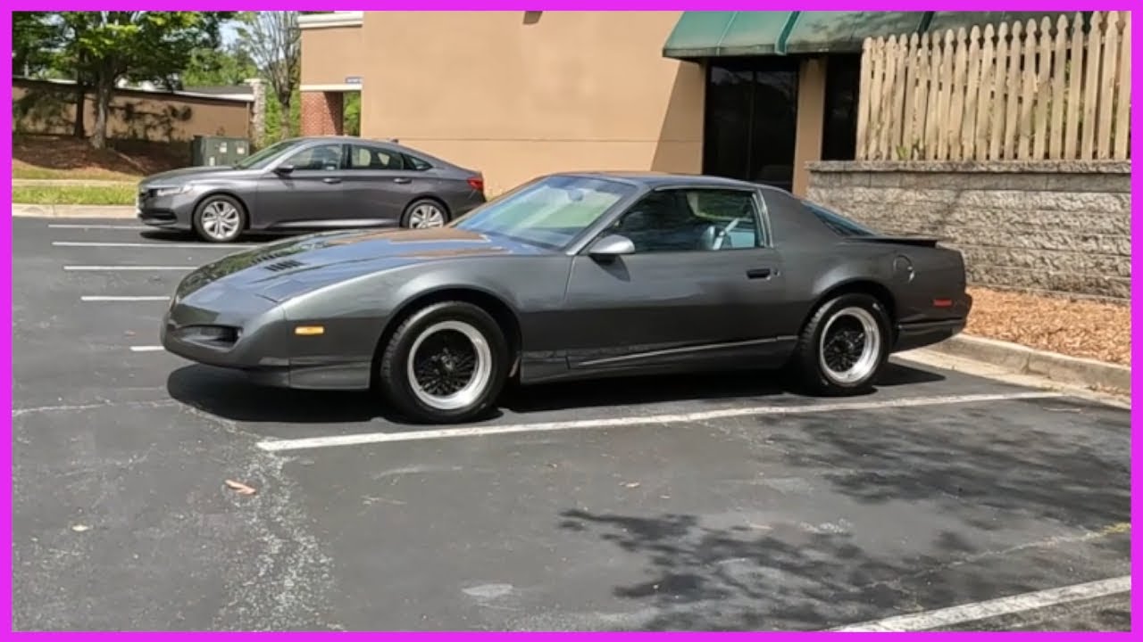Driving around in my Third Gen Trans Am