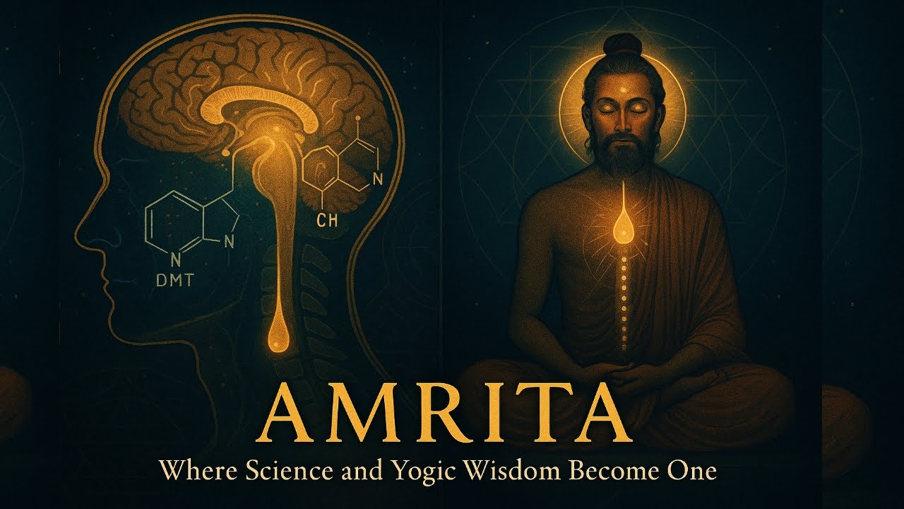 #4 :  Amrita &mdash; The Brain&rsquo;s Hidden Nectar : Where Science and Yogic Wisdom Become One | PINEAL GLAND