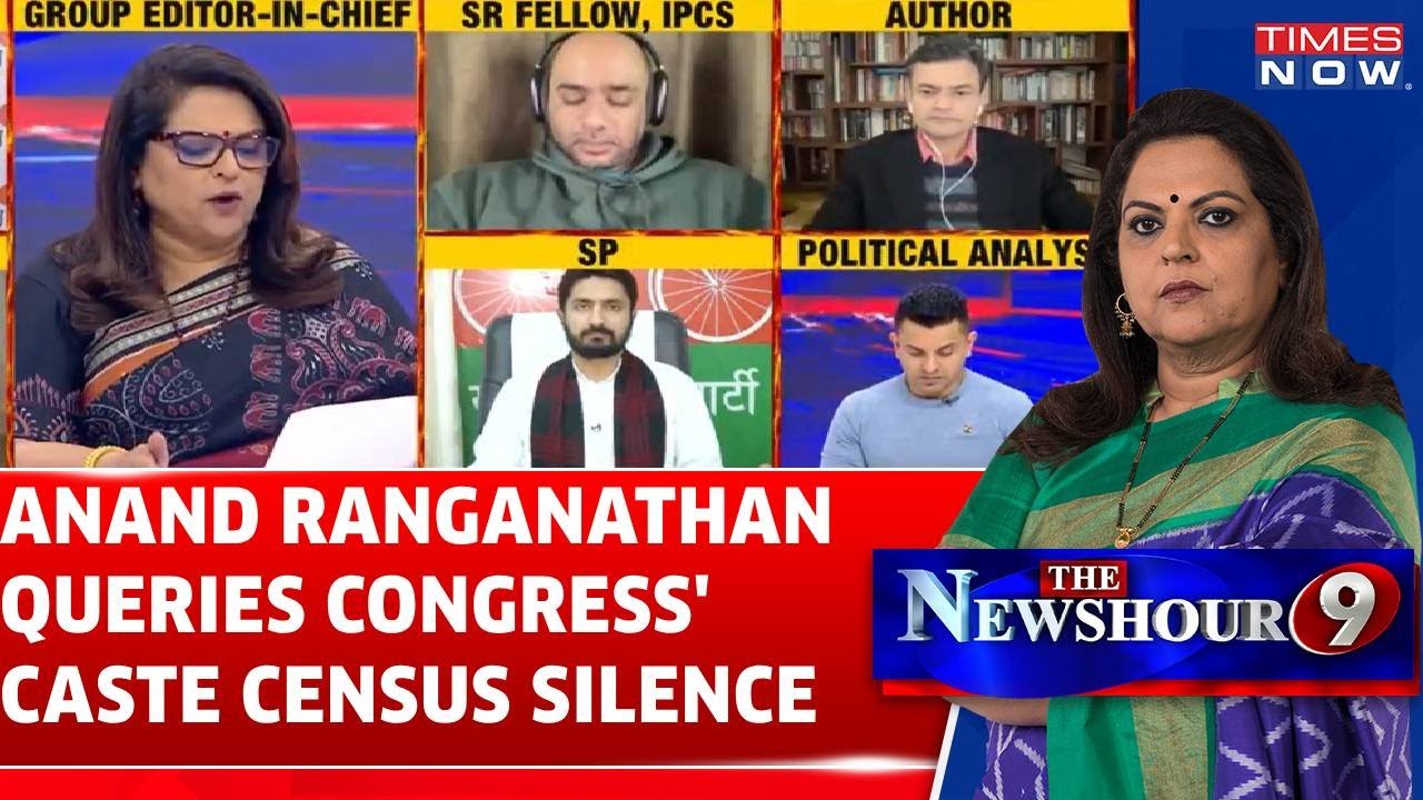 Anand Ranganathan Questions Congress' Silence on Caste Census Conducted at Central and State Levels