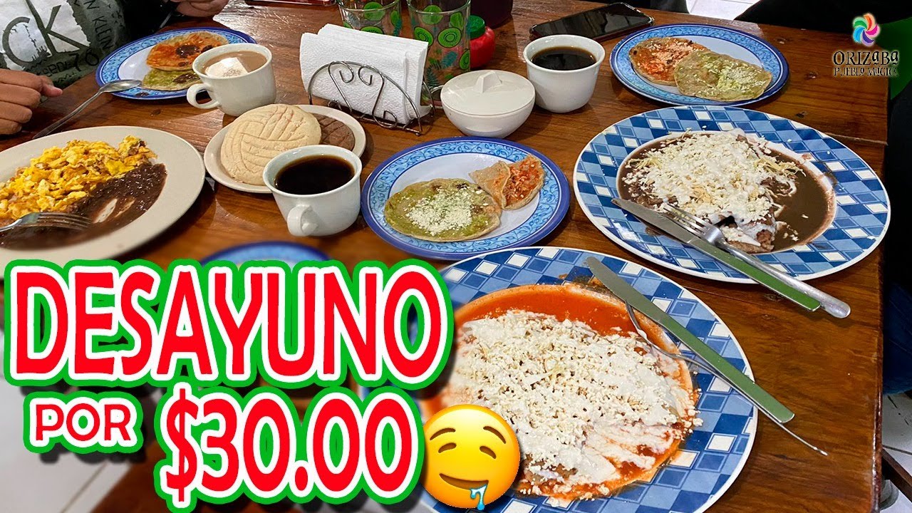 DESAYUNANDO BARATO EN ORIZABA || ¿QUÉ DESAYUNAR EN ORIZABA? || ORIZABA 2021 || IN MADUROS
