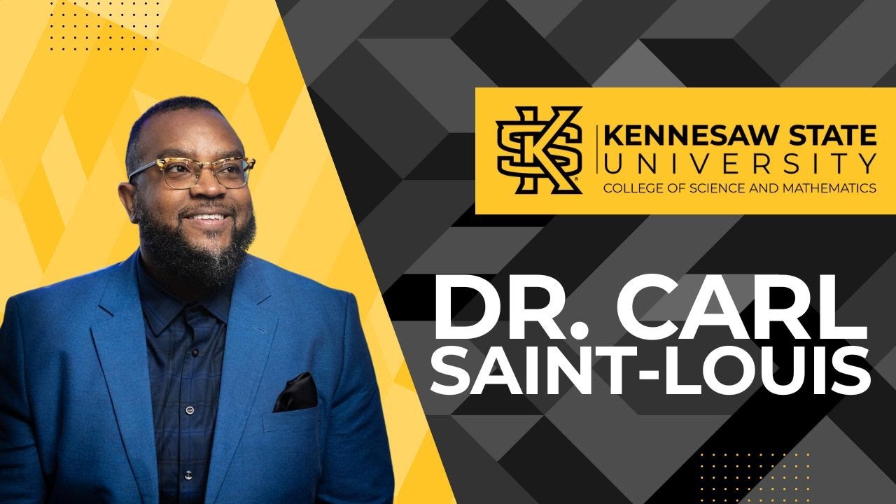 KSU College of Science and Mathematics Faculty Research: Dr. Carl Saint-Louis
