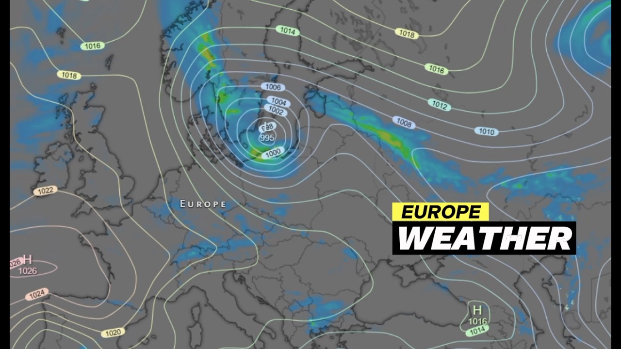 European Weather | ECMWF Model Precipitation July 12, 2026 - Rain Storms In Europe