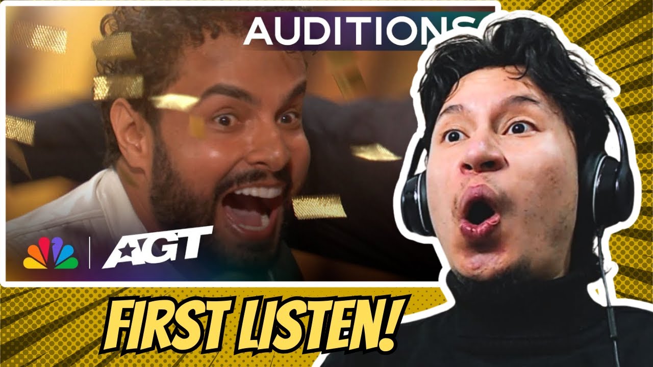 ARTIST REACTS! | Golden Buzzer: Gabriel Henrique | Auditions | AGT 2023