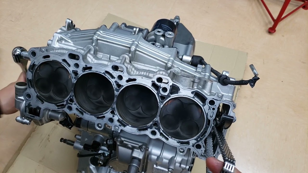【5分で】CBR1000RR-R　エンジン分解　10倍速【全バラ】