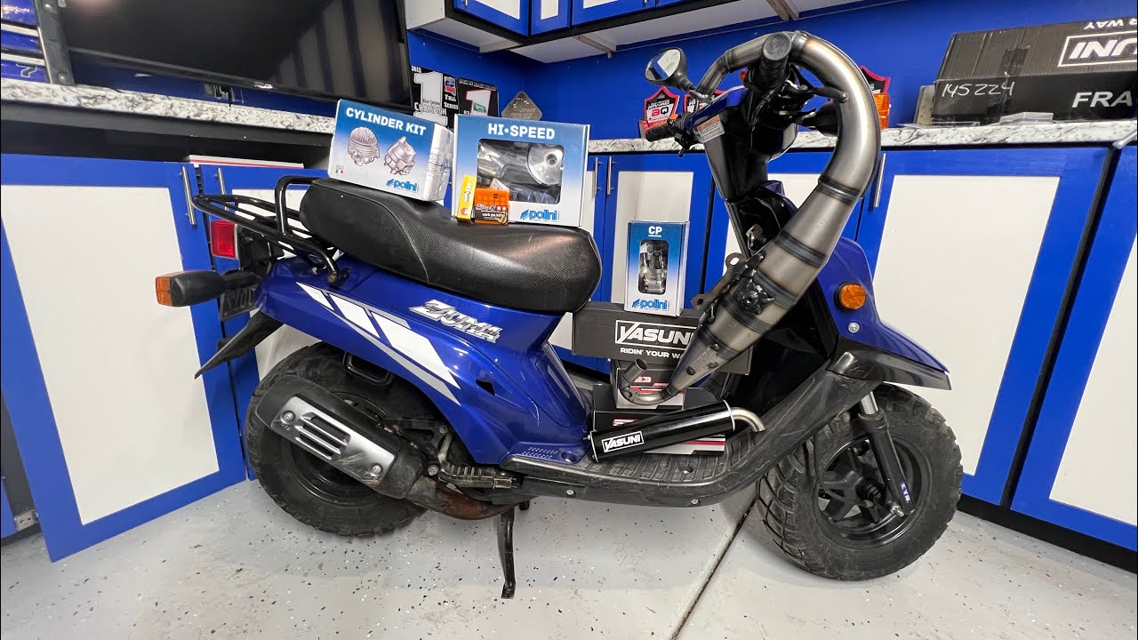 $1000 Yamaha Zuma Build Pt.1 Disassembly ￼