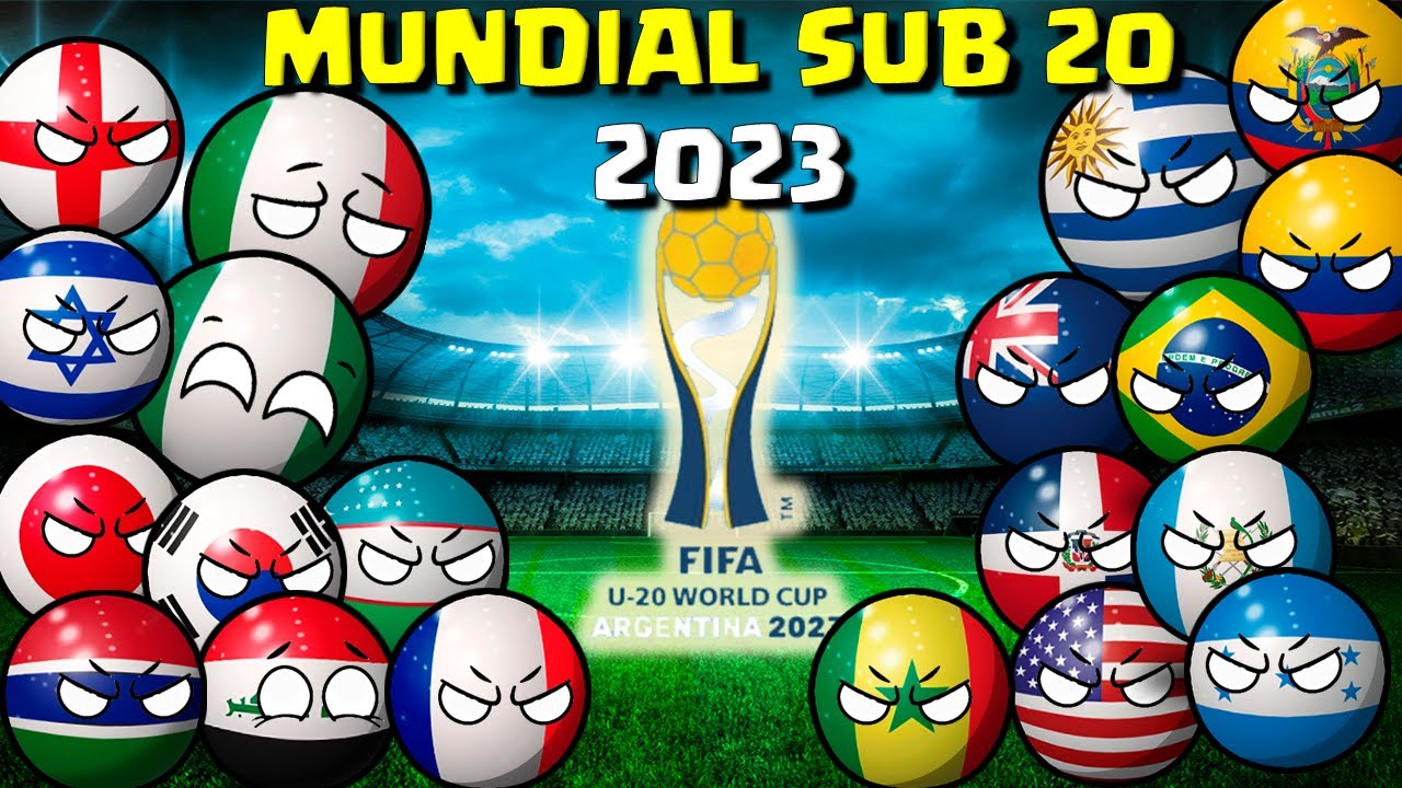 MUNDIAL SUB 20 DE ARGENTINA 2023 COUNTRYBALL