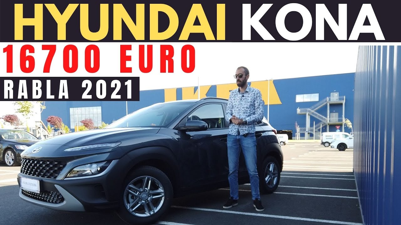 Hyundai Kona Facelift - 16700 euro cu RABLA 2021