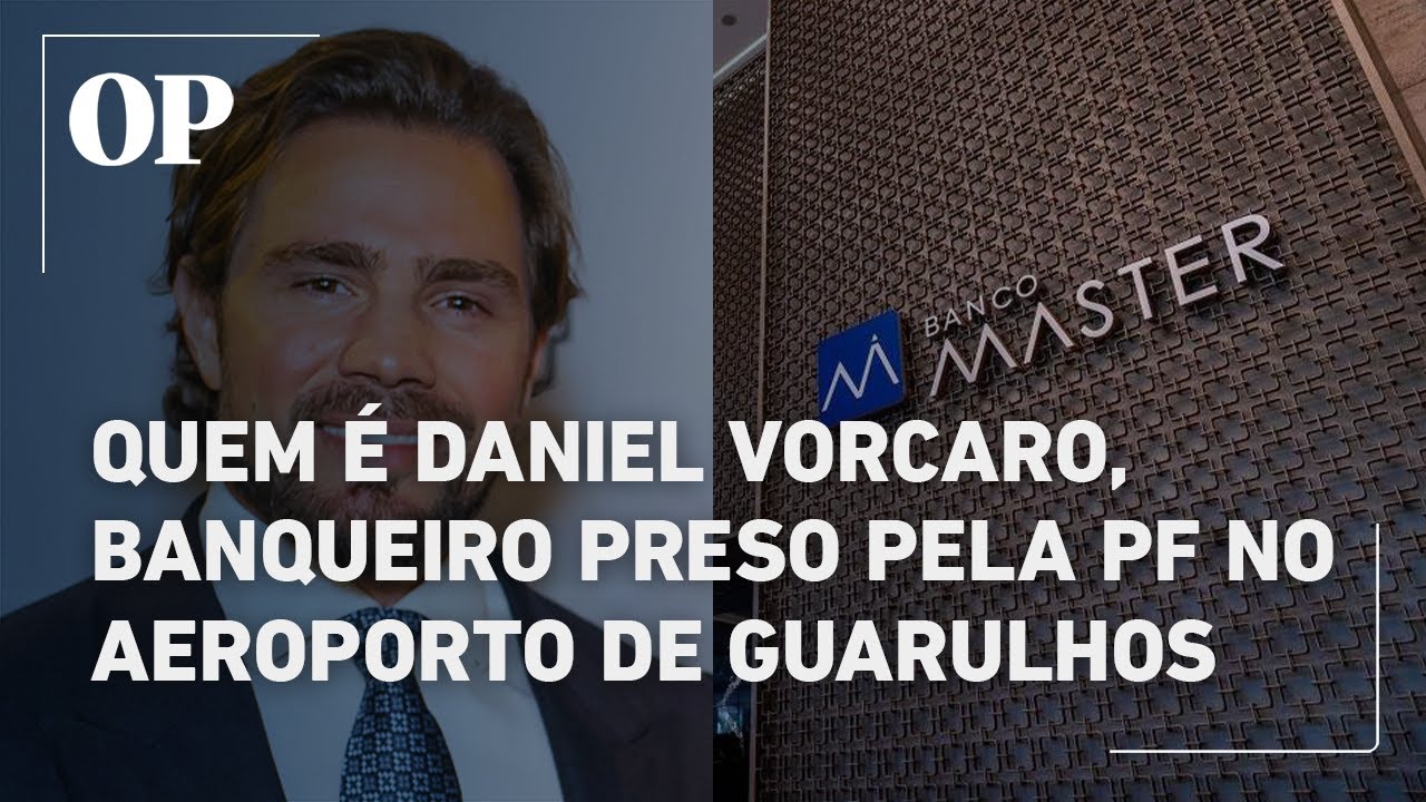 Saiba quem &eacute; Daniel Vorcaro, dono do Banco Master preso em opera&ccedil;&atilde;o da PF em S&atilde;o Paulo