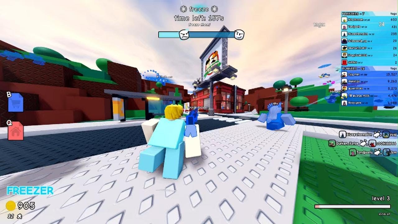 Tag game with a freind