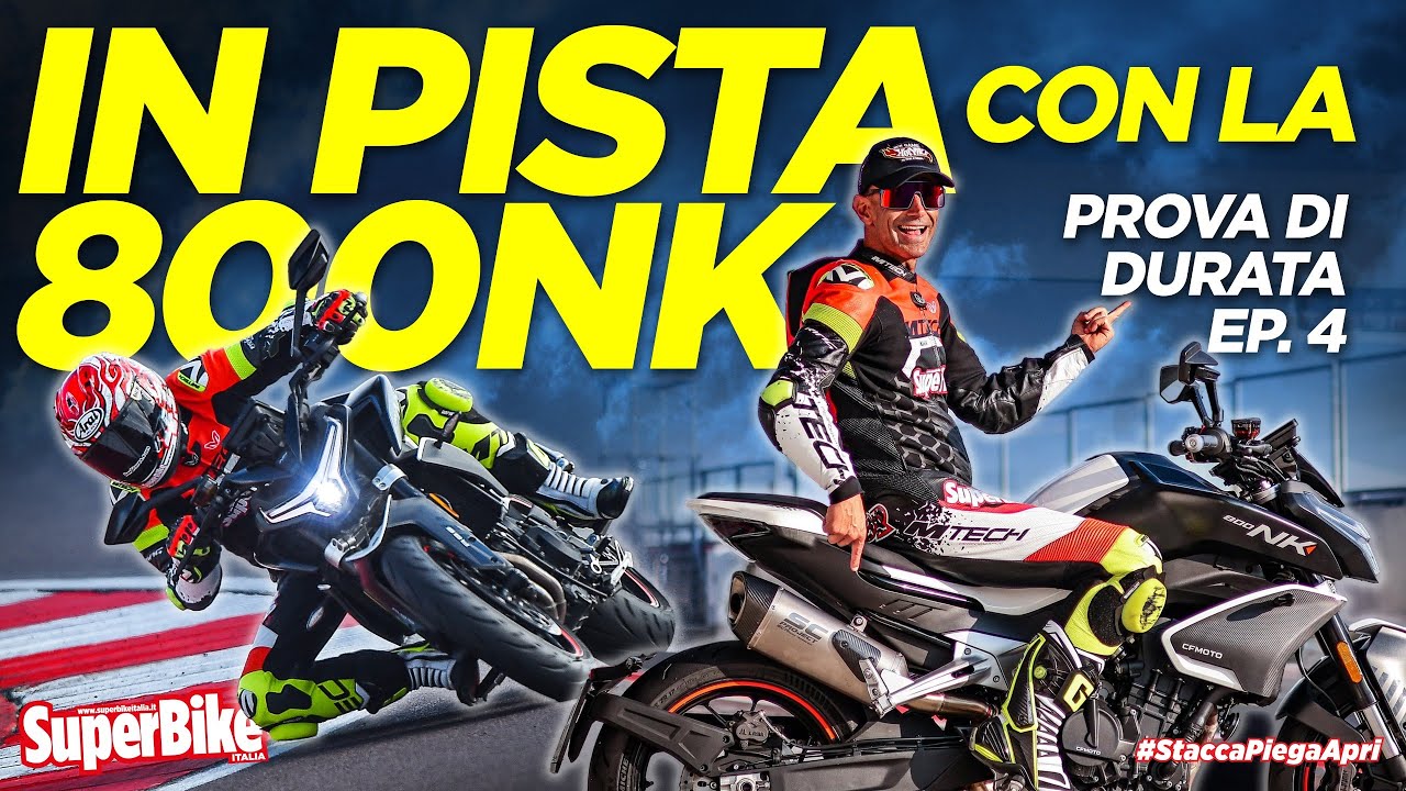 CFMOTO 800NK: COME VA IN PISTA? - Prova di Durata EP. #4