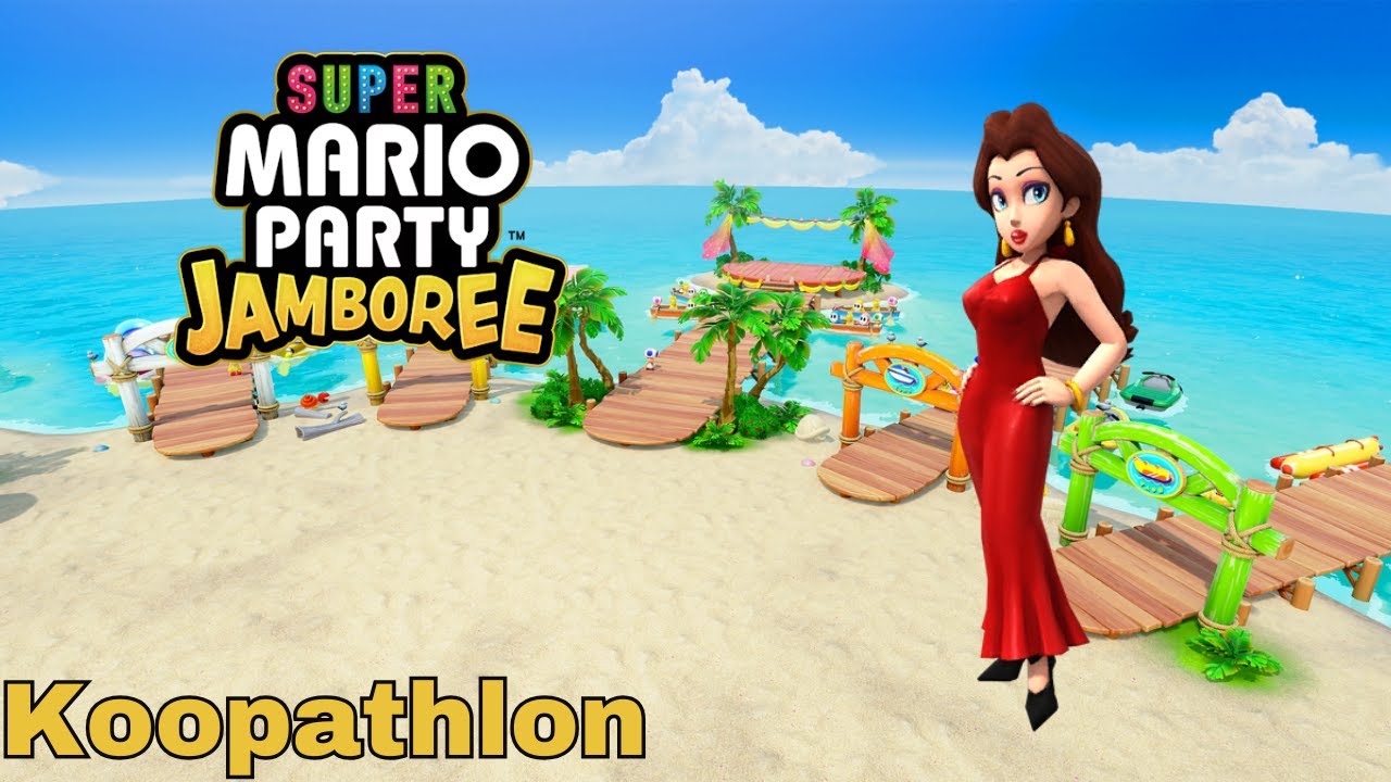 Super Mario Party Jamboree: Koopathlon (Pauline)