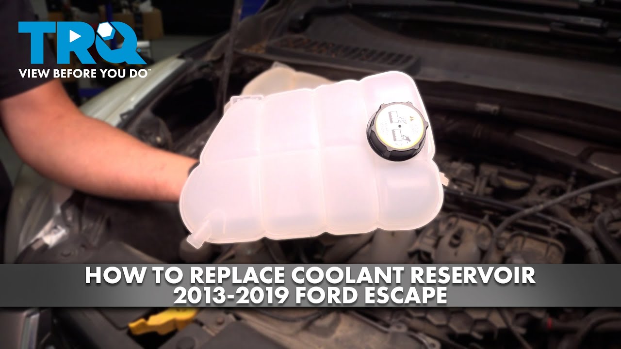How to Replace Coolant Reservoir 2013-2019 Ford Escape