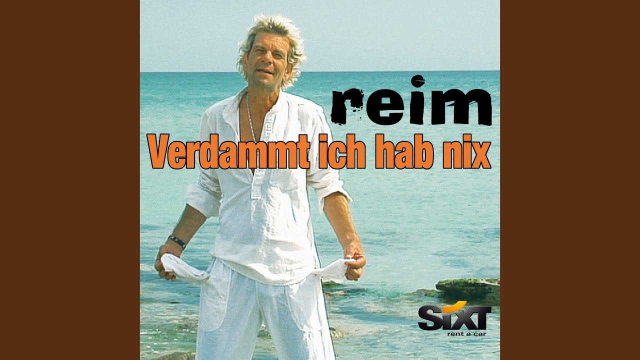 Verdammt ich hab' nix