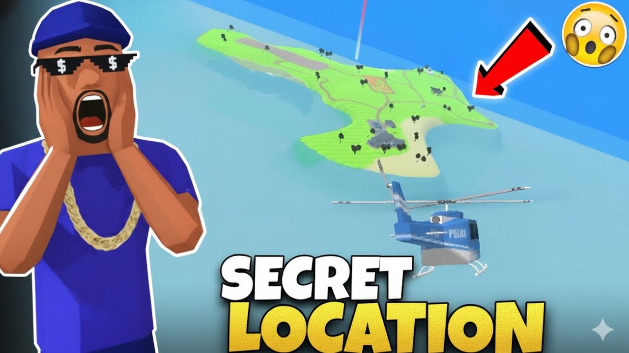 I Found a Secret Location in Dude Theft Wars! 😱 (Hidden Place Revealed)