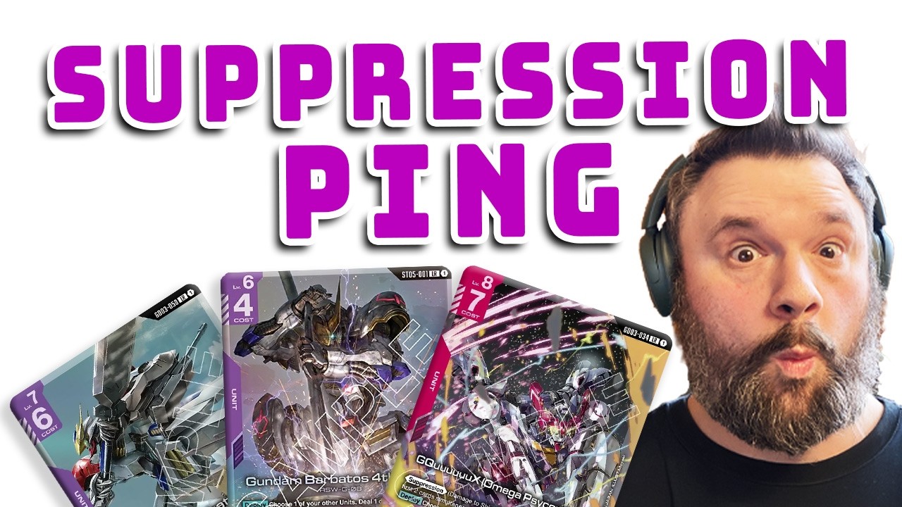 Gundam Suppression PING! Подходит ли он для GD03?