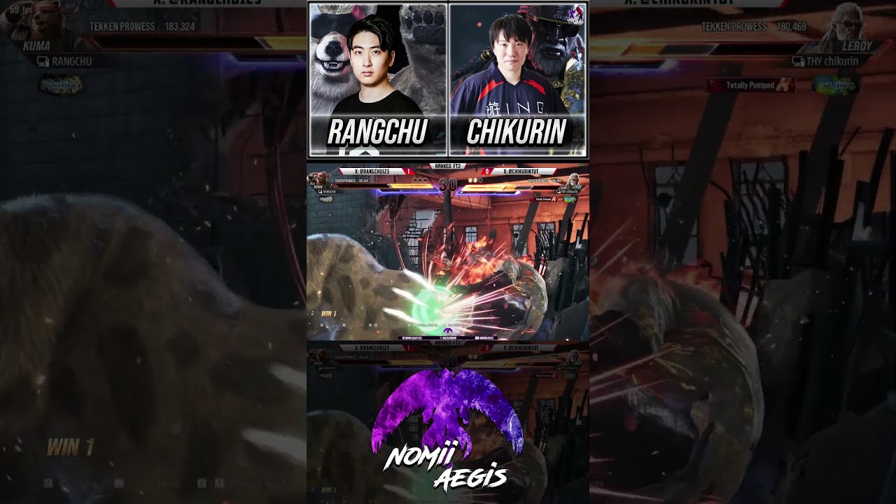 RANGCHU KUMA COMEBACK TEKKEN 8 #nomiiaegis #tekken8