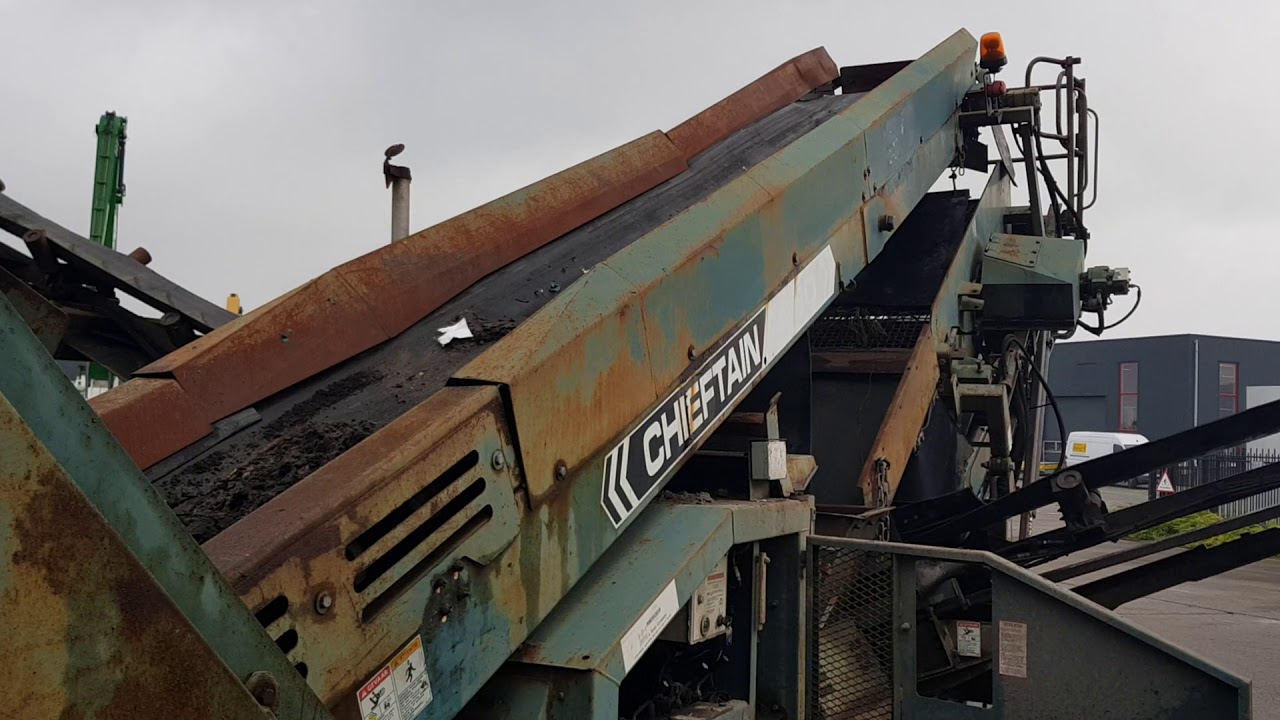 PRIMA Used Equipment: Powerscreen Chieftain 600, 2004, 2603hrs (!)
