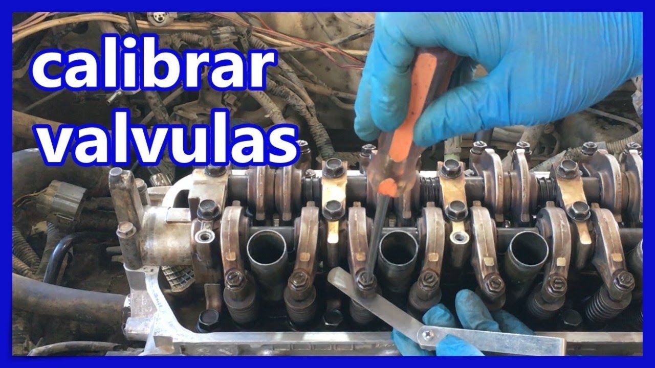 como se ajustan las válvulas, del motor?