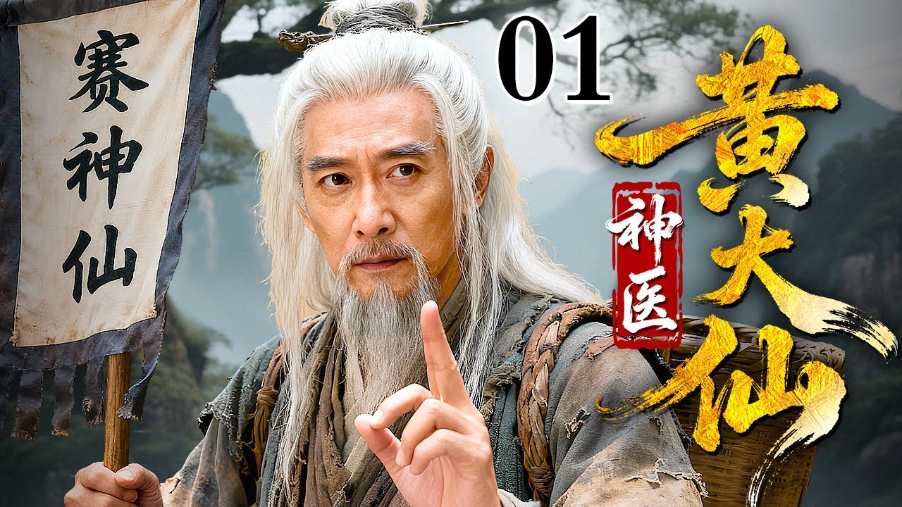 【2025情怀老剧】神医黄大仙 精华版 01｜医道仁心护苍生计，侠踪魅影掀权谋风云（周杰 / 孙菲菲）