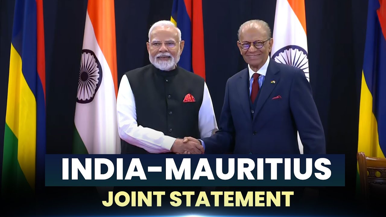 LIVE: PM Modi&rsquo;s Mauritius visit | Meeting with PM Ramgoolam | Joint briefing | India